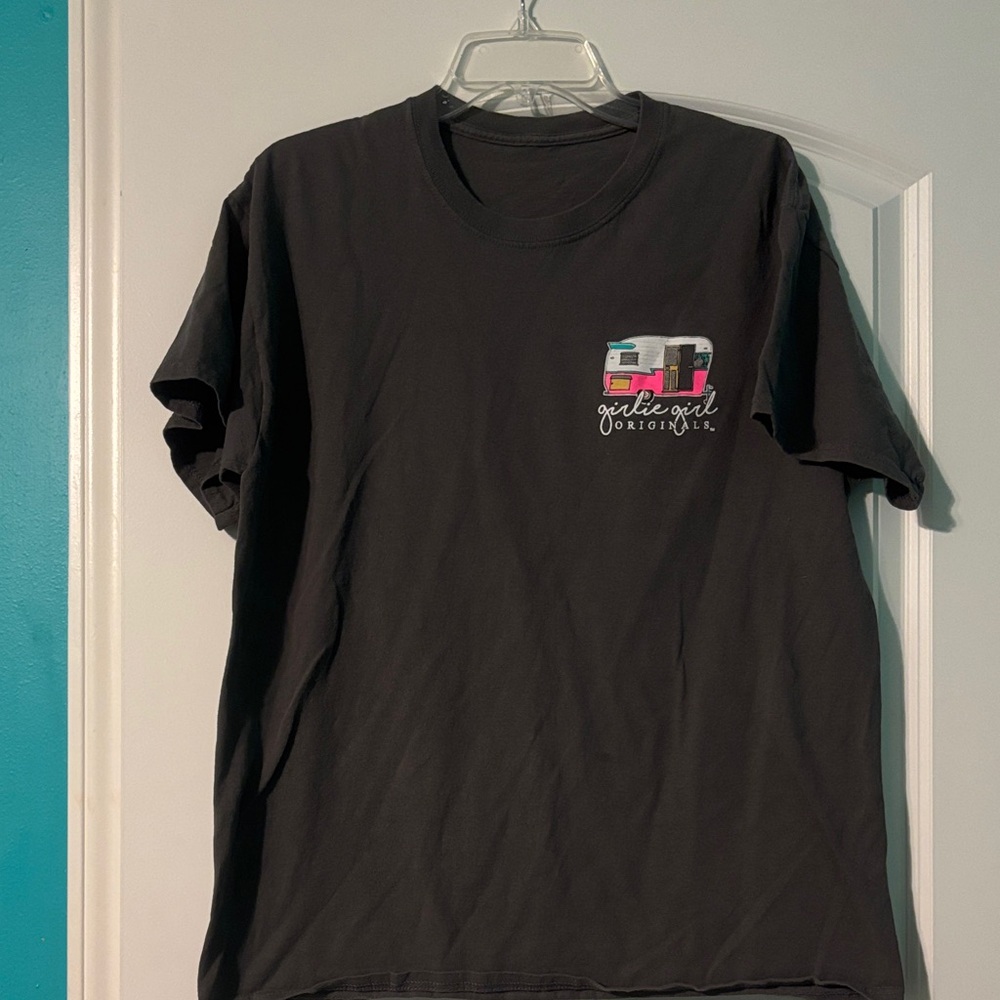 Charcoal Graphic Camping Tee